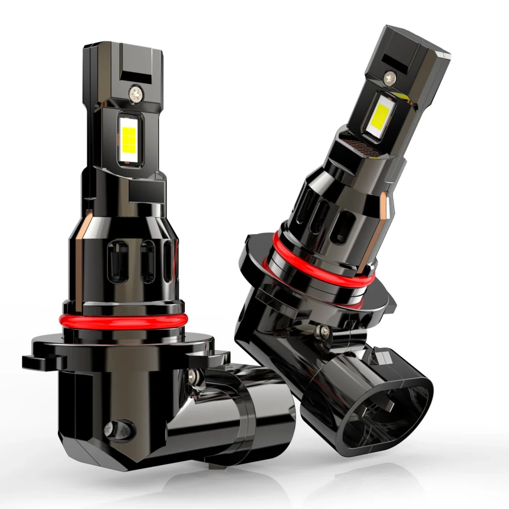 Kit Full Led Compatto HIR2 9012 12V 45W 8000 Lumen Canbus All In One IP65 Dissipazione a Ventola - Image 3