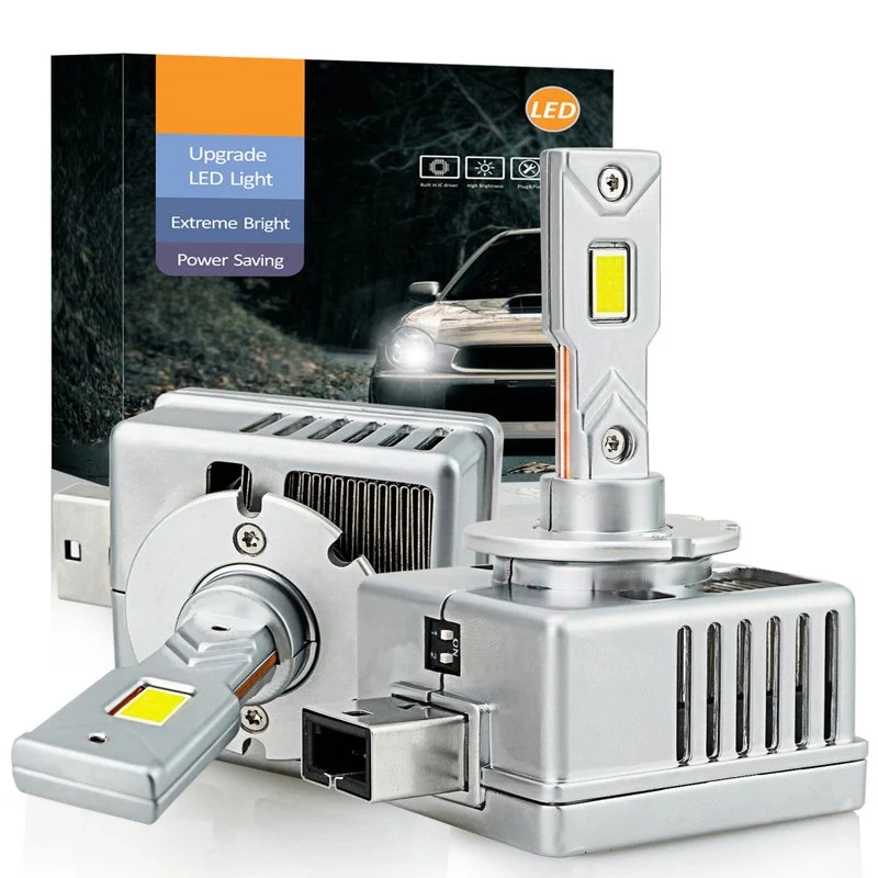 Kit Full Led Premium D1S D1R 80W 6000K 12000 Lumen 100% Canbus Piu Luminoso - Image 2