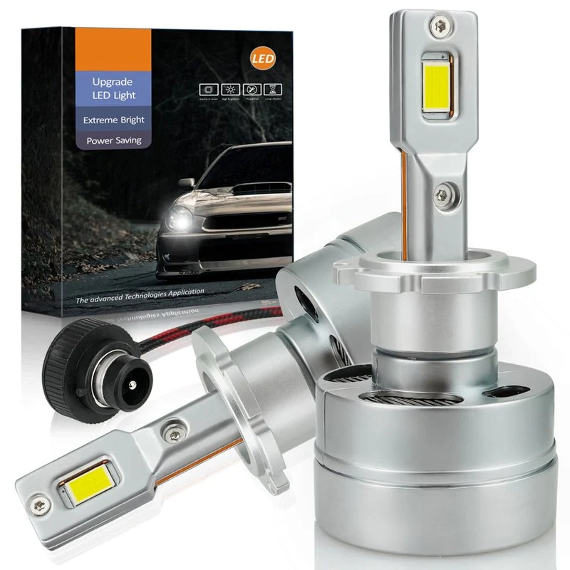 Kit Full Led Premium D2S D2R 80W 6000K 12000 Lumen 100% Canbus Piu Luminoso - Image 2