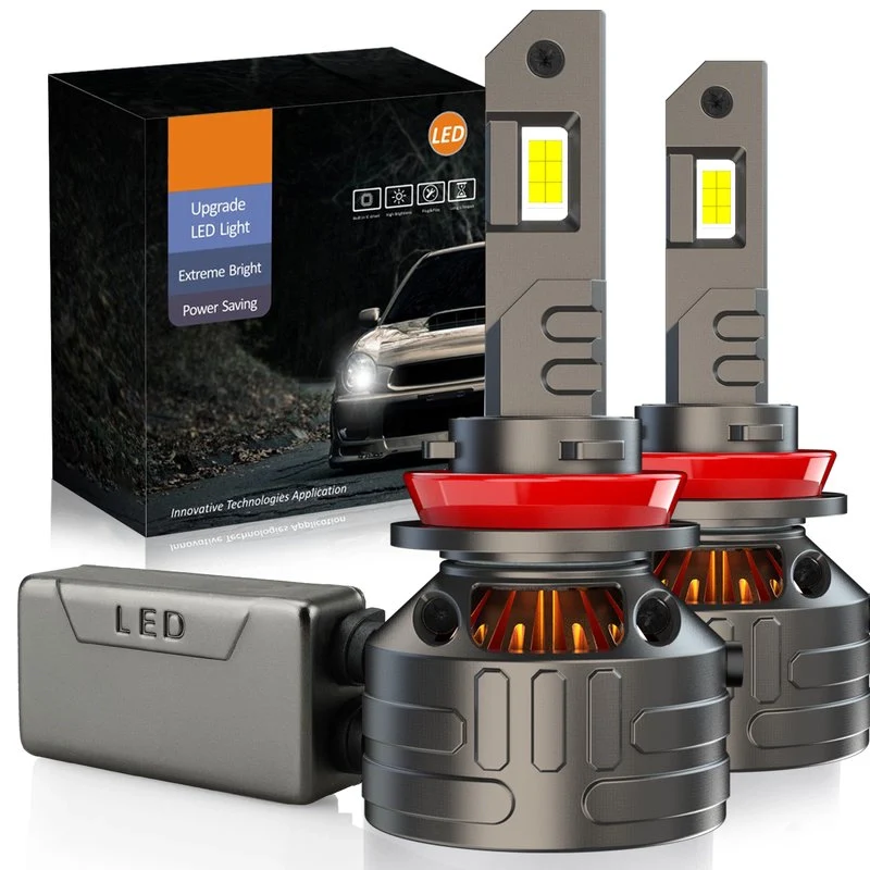 Kit Full Led Premium H8 H11 80W 12V 24V 6000K 18000 Lumen 100% Canbus Piu Luminoso - Image 5