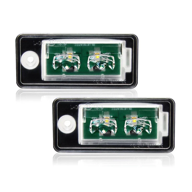 Kit Luci Targa Led Audi Q7 A4 A3 A8 A6 S6 Canbus 6000K 10W 12V IP67