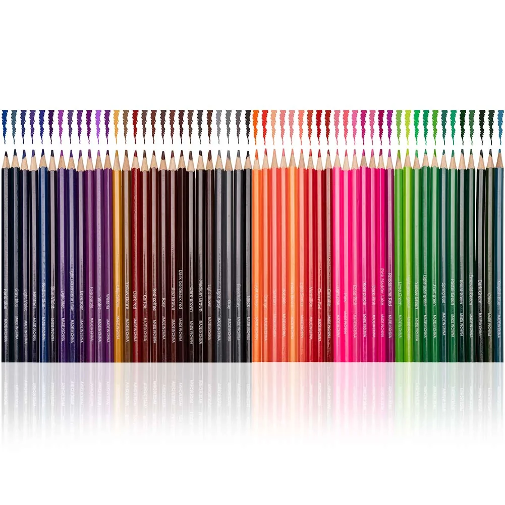 Kit Matite Colorate 74 Pezzi Schizzo e Disegno Artista Professionale Portatile - Image 5