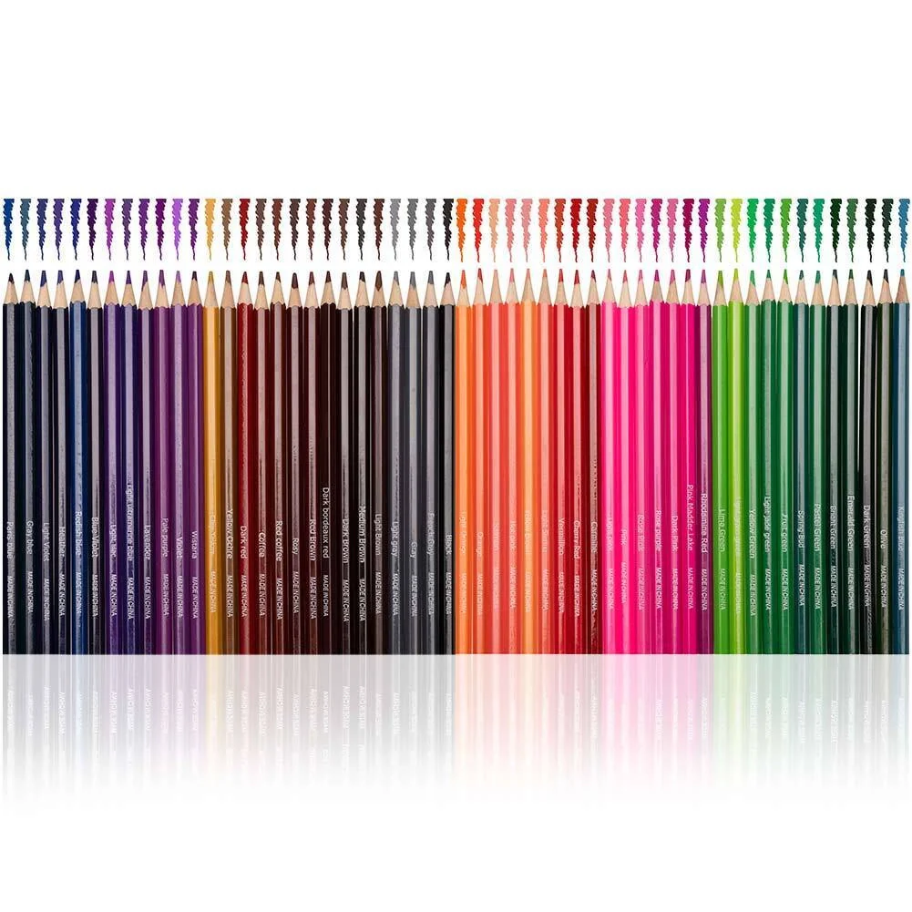 Kit Matite Colorate 74 Pezzi Schizzo e Disegno Artista Professionale Portatile - Image 6