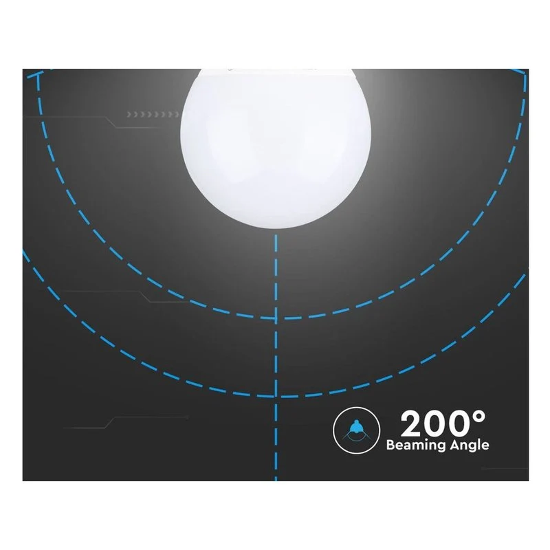 Lampada A Led E14 A58 9W 806LM Forma Bulbo SKU-21114, Disponibili 3000K 4000K 6400K (Bianco Freddo 6500K) - Image 6