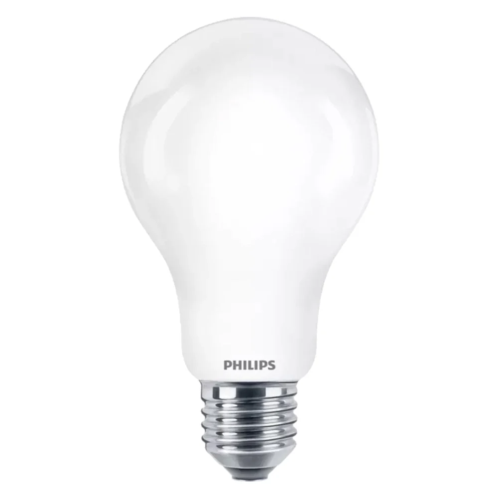 LAMPADA A LED 'GOCCIA' NATUR.4000K 13 W=120W E27 - 2000 lm- 4 pezzi  - PHILIPS