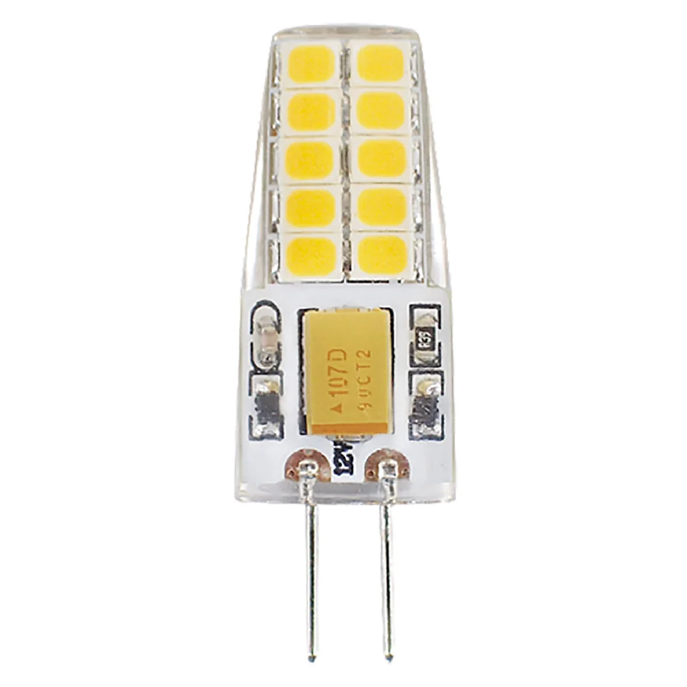 LAMPADA A LED IN SILICONE 'G4' L.FREDD.6500K 2,2 W 230 lumen (25W)- 10 pezzi  - NOVAITALIA