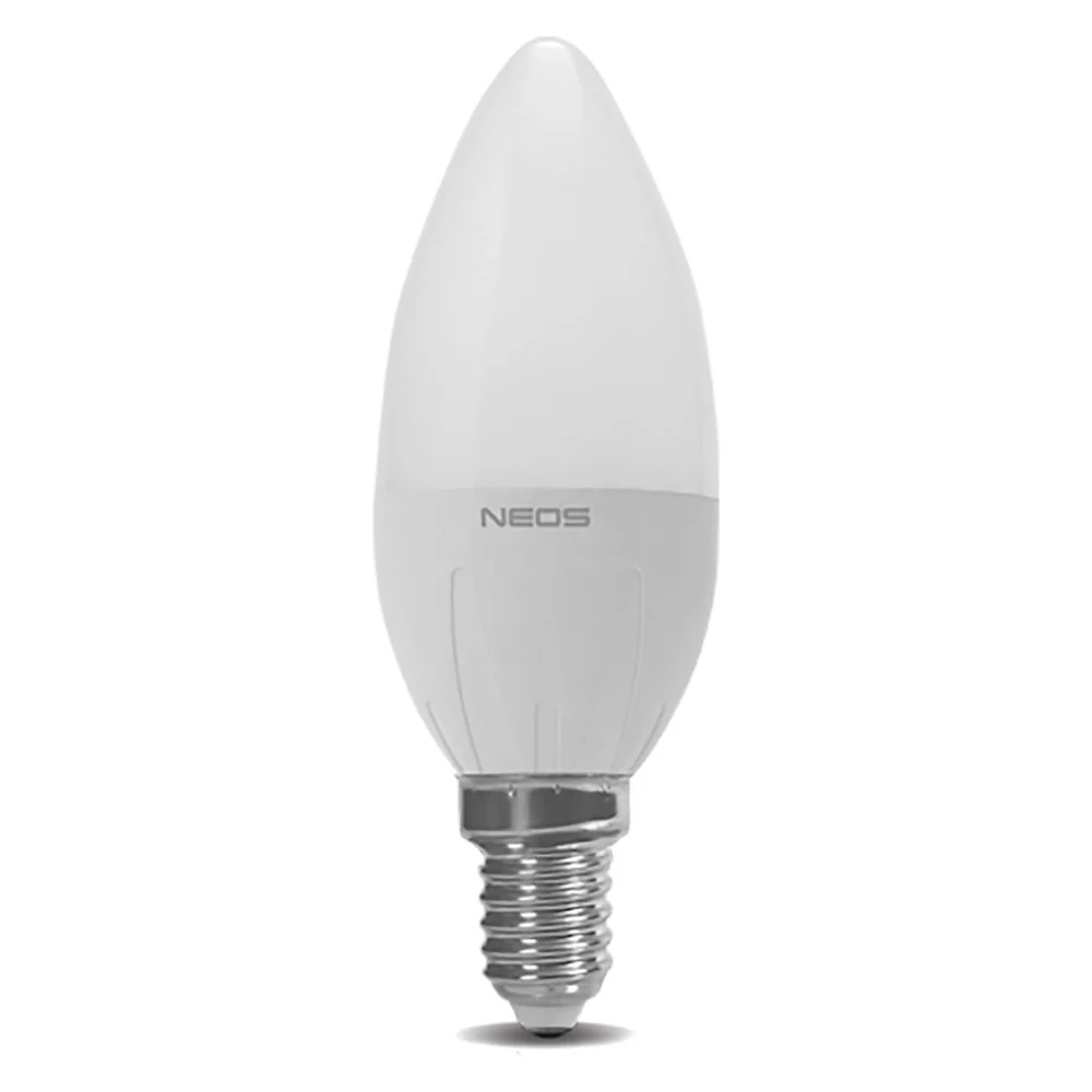 LAMPADA A LED 'OLIVA' CALDA 3000K 5,5 W=40W E14 - 470 lm- 10 pezzi - NOVAITALIA