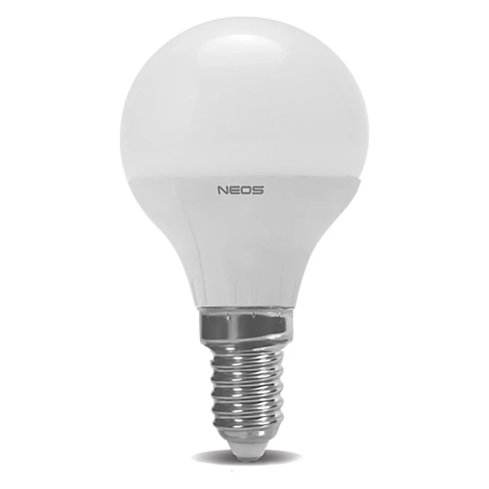 LAMPADA A LED 'SFERA'   NATUR.4000K  8  W=60W E14 - 806 lm- 10 pezzi  - NOVAITALIA