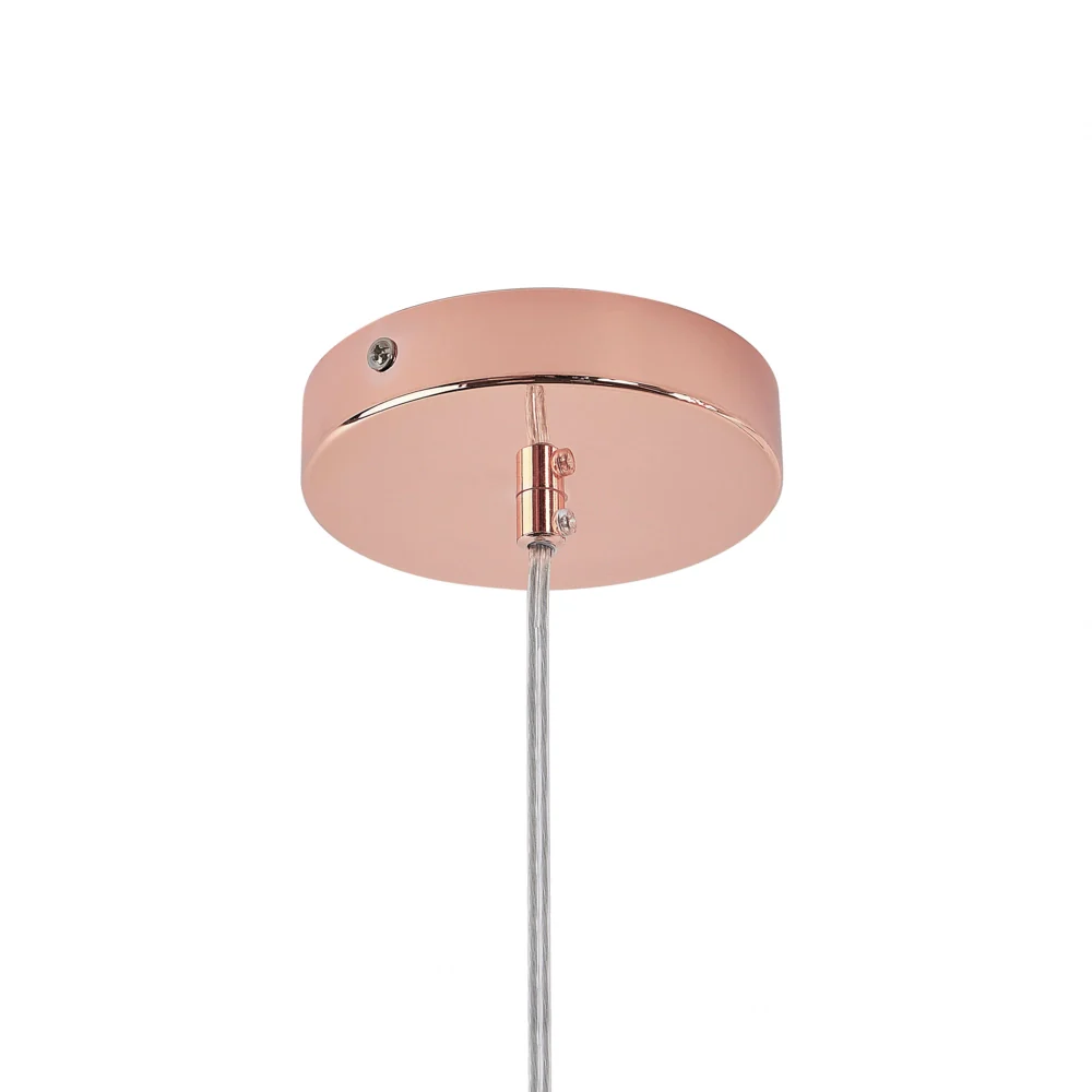 Lampada a Sospensione 18 punti Luci Metallo Rame stile glam moderno contemporaneo - Image 5