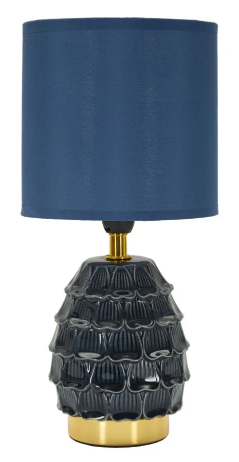 LAMPADA DA COMODINO PIGNY BLU CM Ø 15X30,5
