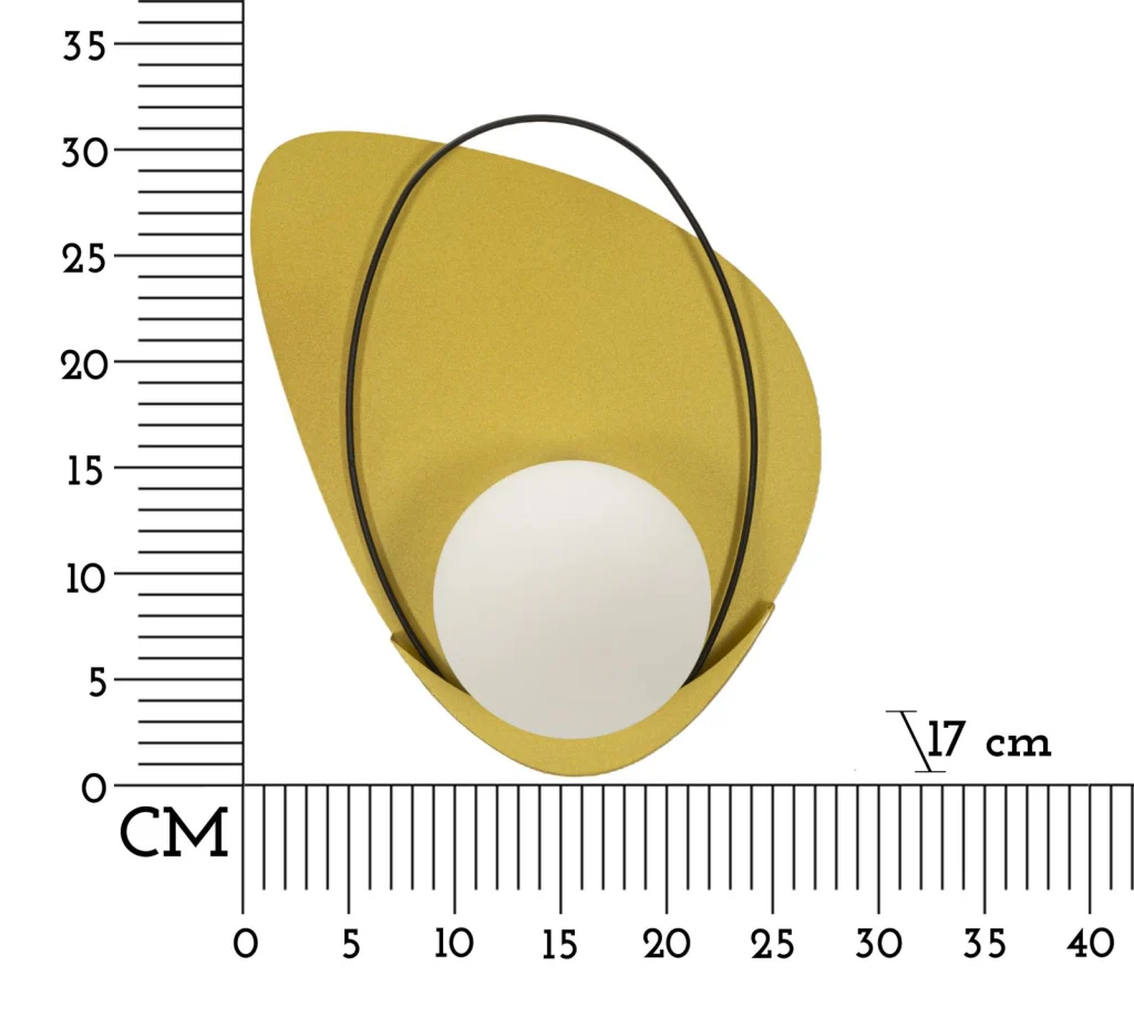 LAMPADA DA MURO CIRCLY CM 28X17X32 - Image 6