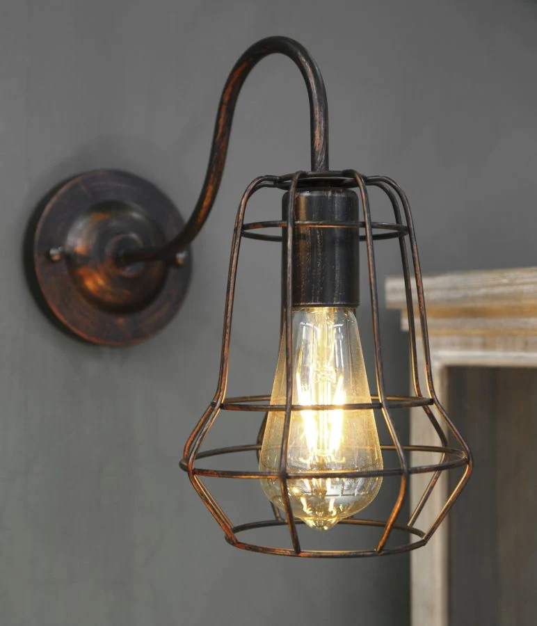 LAMPADA DA MURO INDUSTRY -B- CM 33X15X27,5 - Image 6
