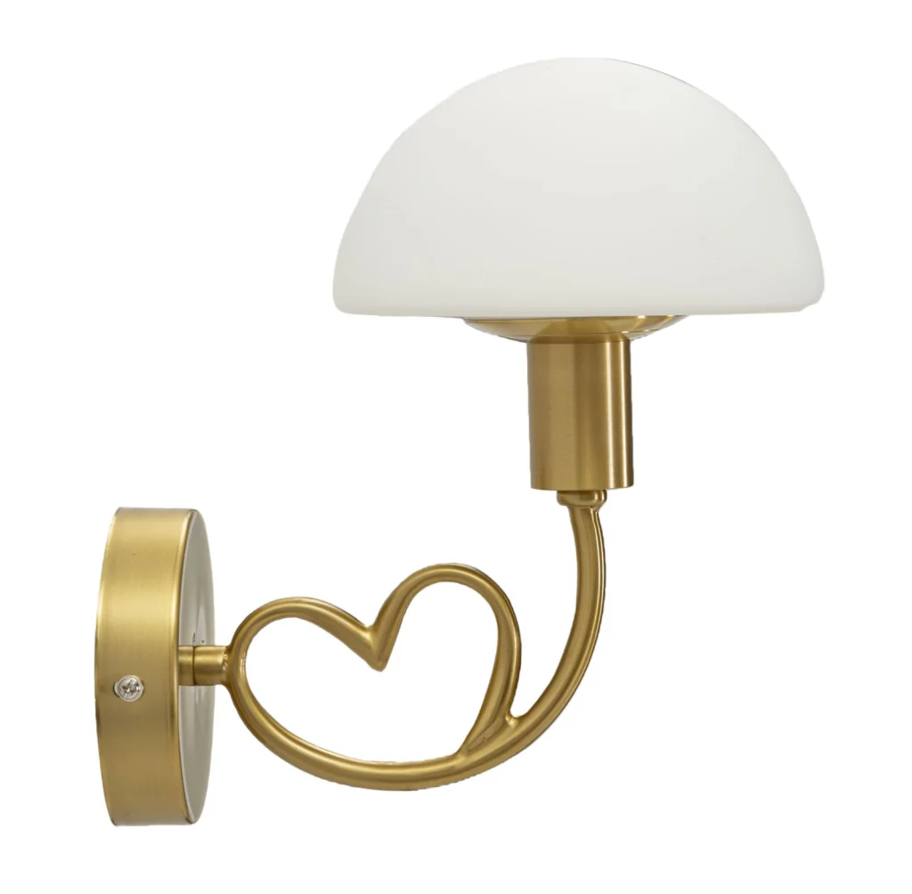 LAMPADA DA MURO LOVY GOLD CM 23X15X22 - Image 3