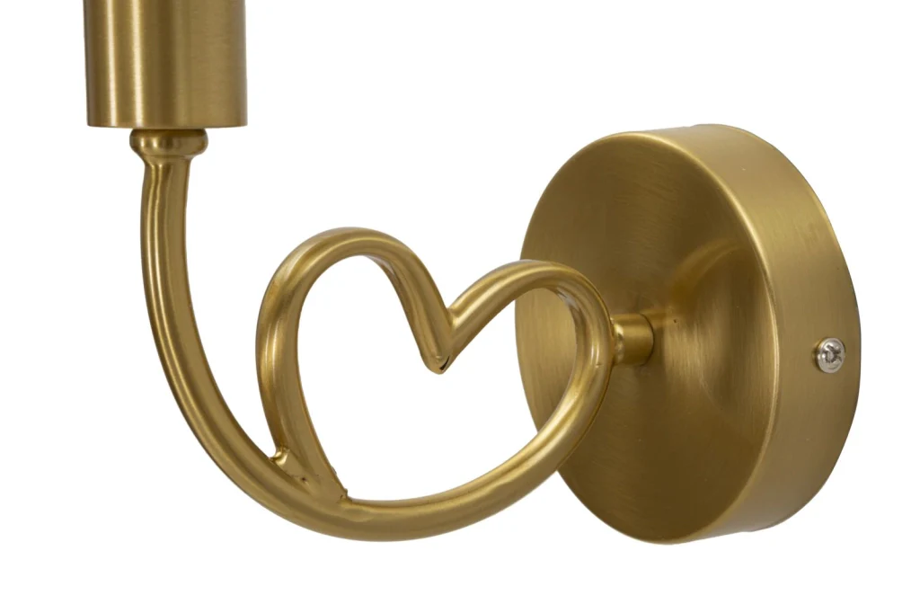 LAMPADA DA MURO LOVY GOLD CM 23X15X22 - Image 4