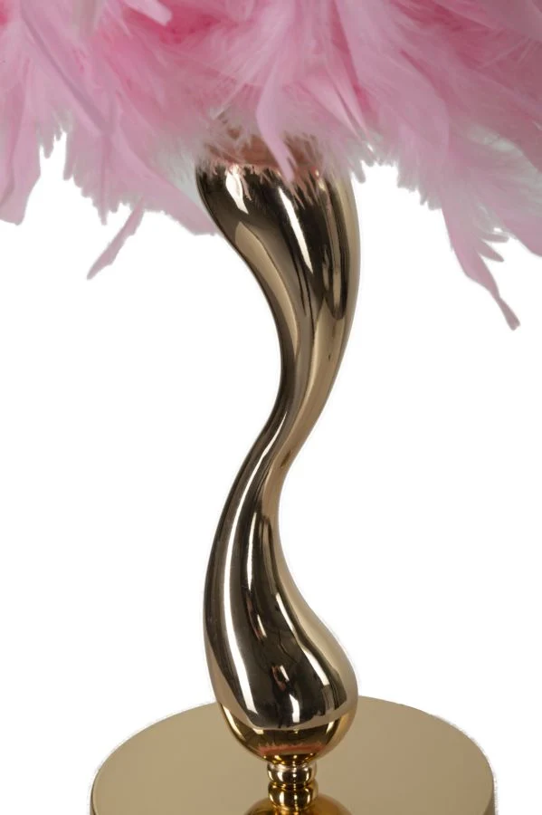 LAMPADA DA TAVOLO CART ROSA CM Ø 25X47 - Image 4