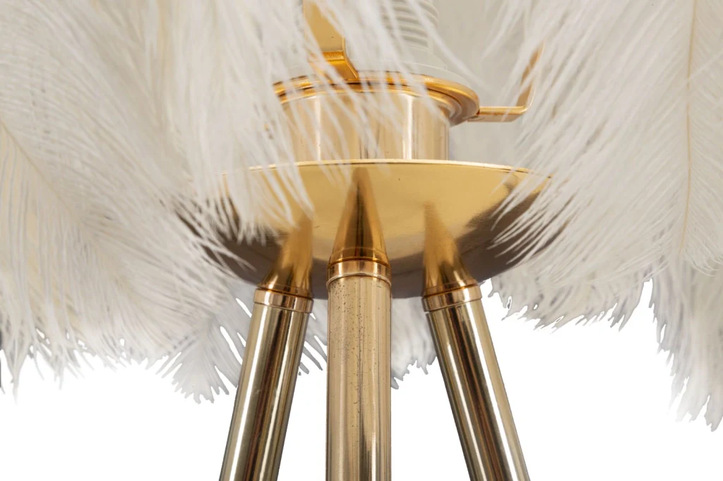 LAMPADA DA TAVOLO FEATHER STAND CM Ø 40X60 - Image 3