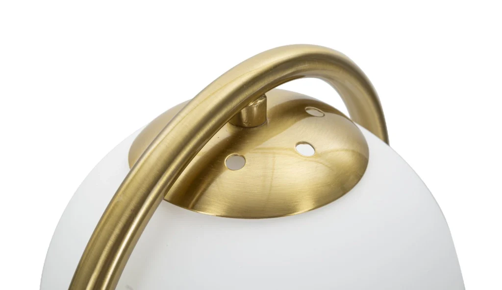 LAMPADA DA TAVOLO GLAMY ARC -A- CM Ø 21X47 - Image 4