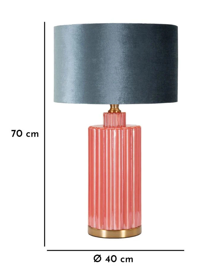 LAMPADA DA TAVOLO HELENE TOWER CM Ø40X70 - Image 6