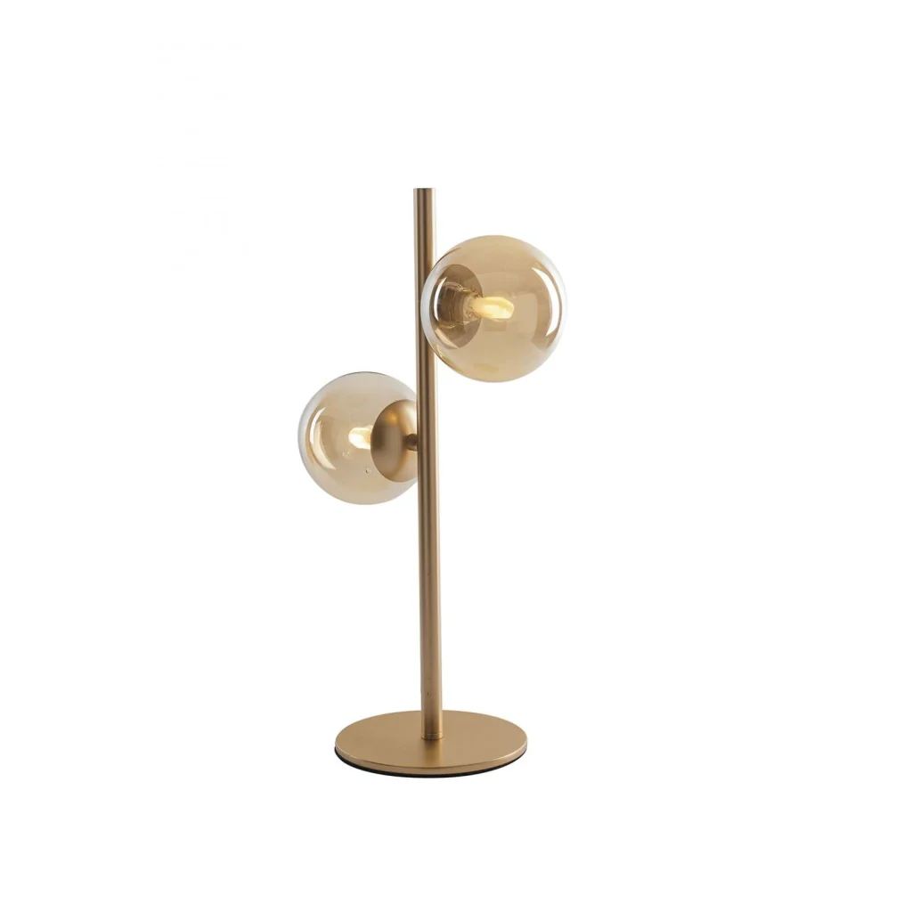 LAMPADA DA TAVOLO HONEY 2XG9 H40CM ORO. - Image 2