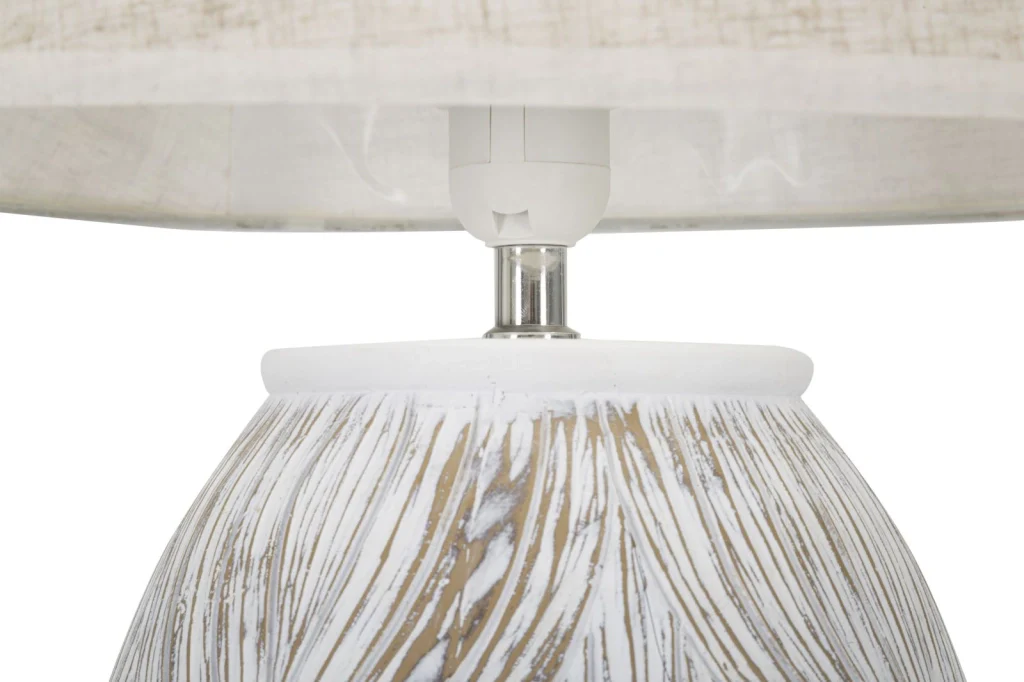 LAMPADA DA TAVOLO RESINA OVALE ATENE CM Ø 38X67 - Image 3