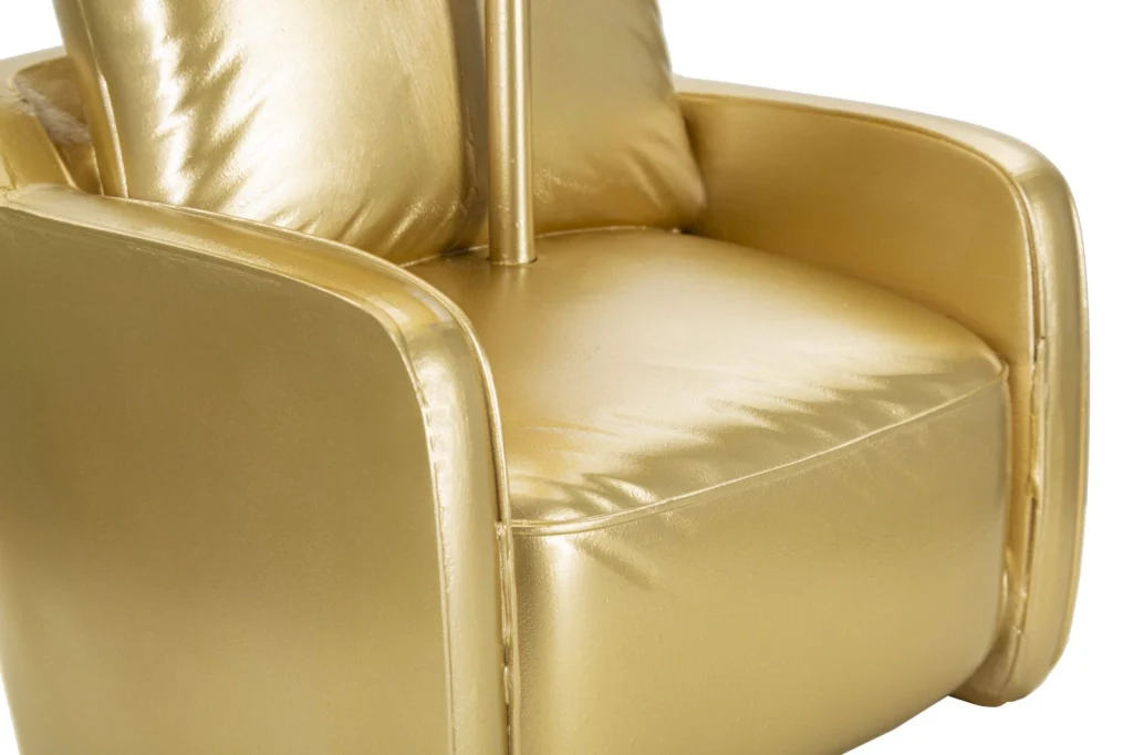 LAMPADA DA COMODINO MIDCENTURY GIALLA CM Ø 26X46 - Image 4