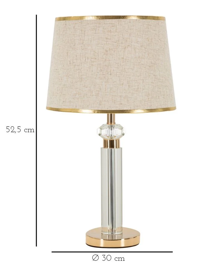 LAMPADA DA TAVOLO PRAGA CM Ø 30X52,5 - Image 6
