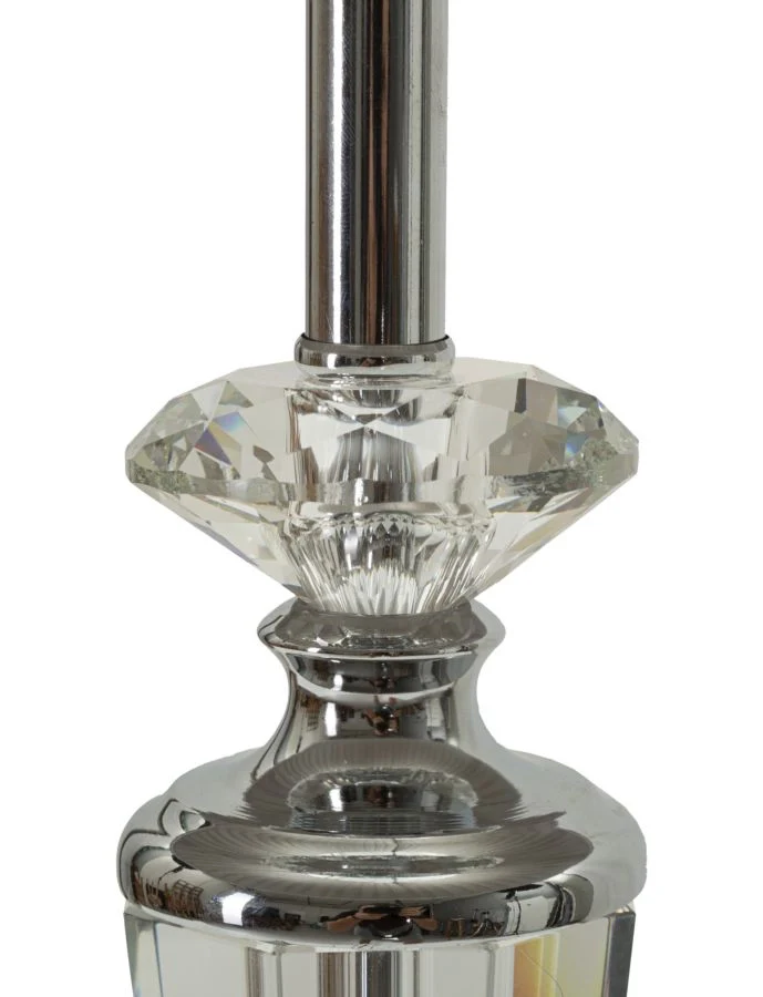 LAMPADA DA TAVOLO SILVERY CM Ø 30X56 - Image 5