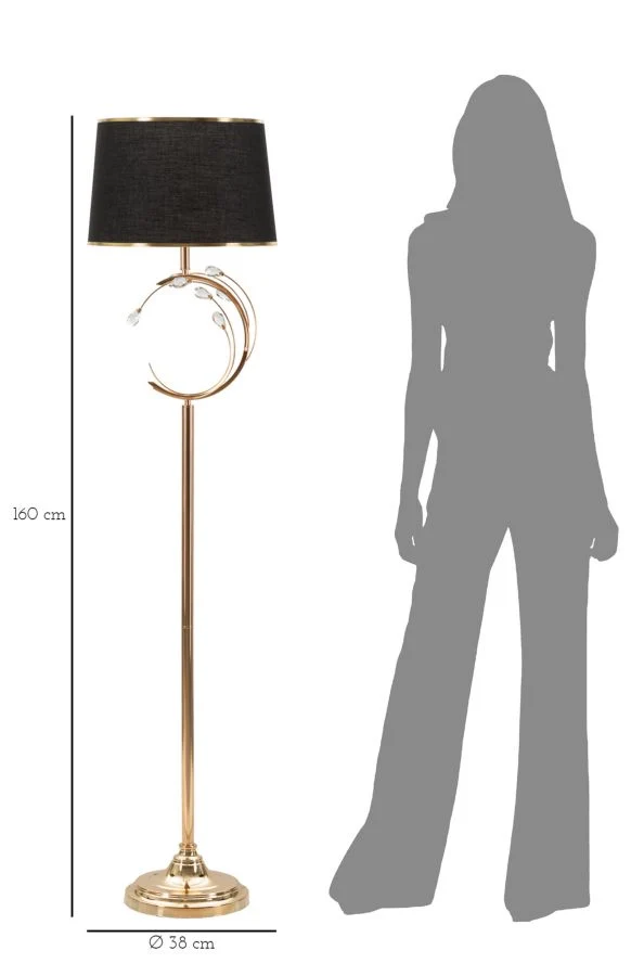 LAMPADA DA TERRA BRUXELLES CM Ø 38X160 - Image 6
