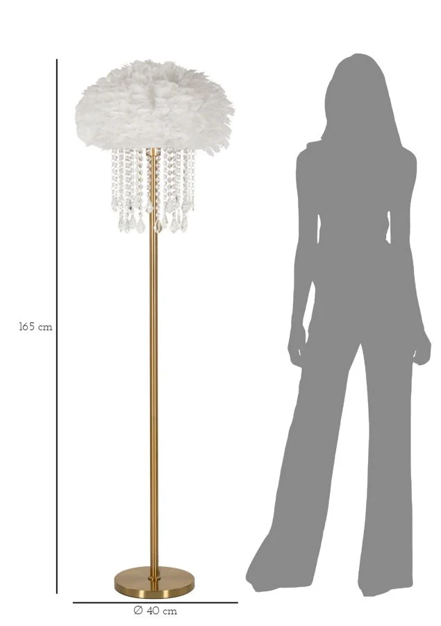 LAMPADA DA TERRA DIAMON CM Ø 40X165 - Image 6