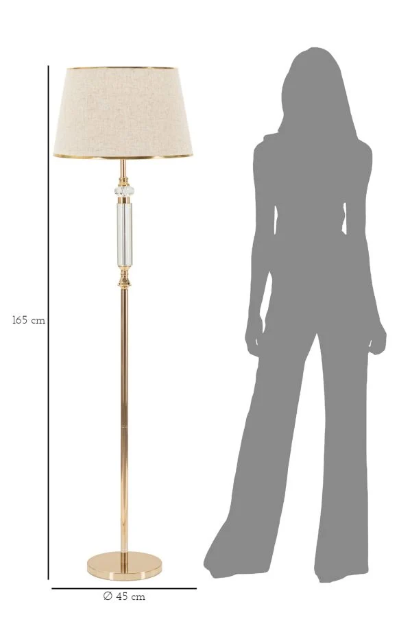 LAMPADA DA TERRA PRAGA CM Ø 45X165 - Image 6