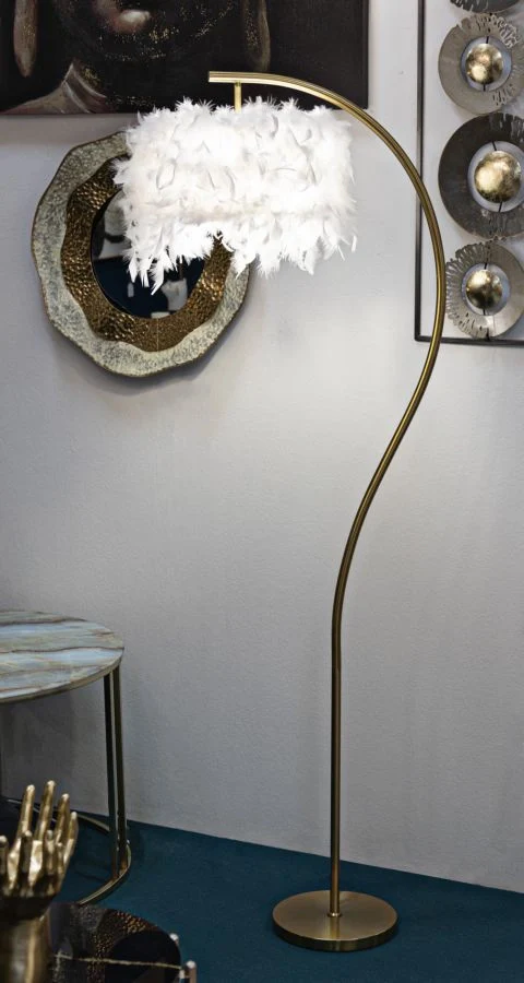 LAMPADA DA TERRA SEMI ARC CM 60X33X170 - Image 5