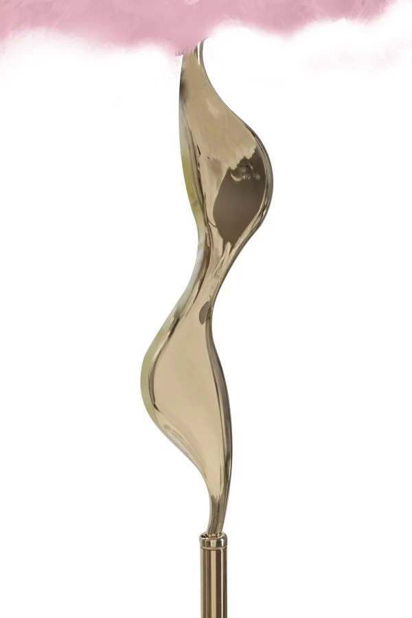 LAMPADA DA TERRA SLIM ROSA CM Ø 50X165 - Image 3