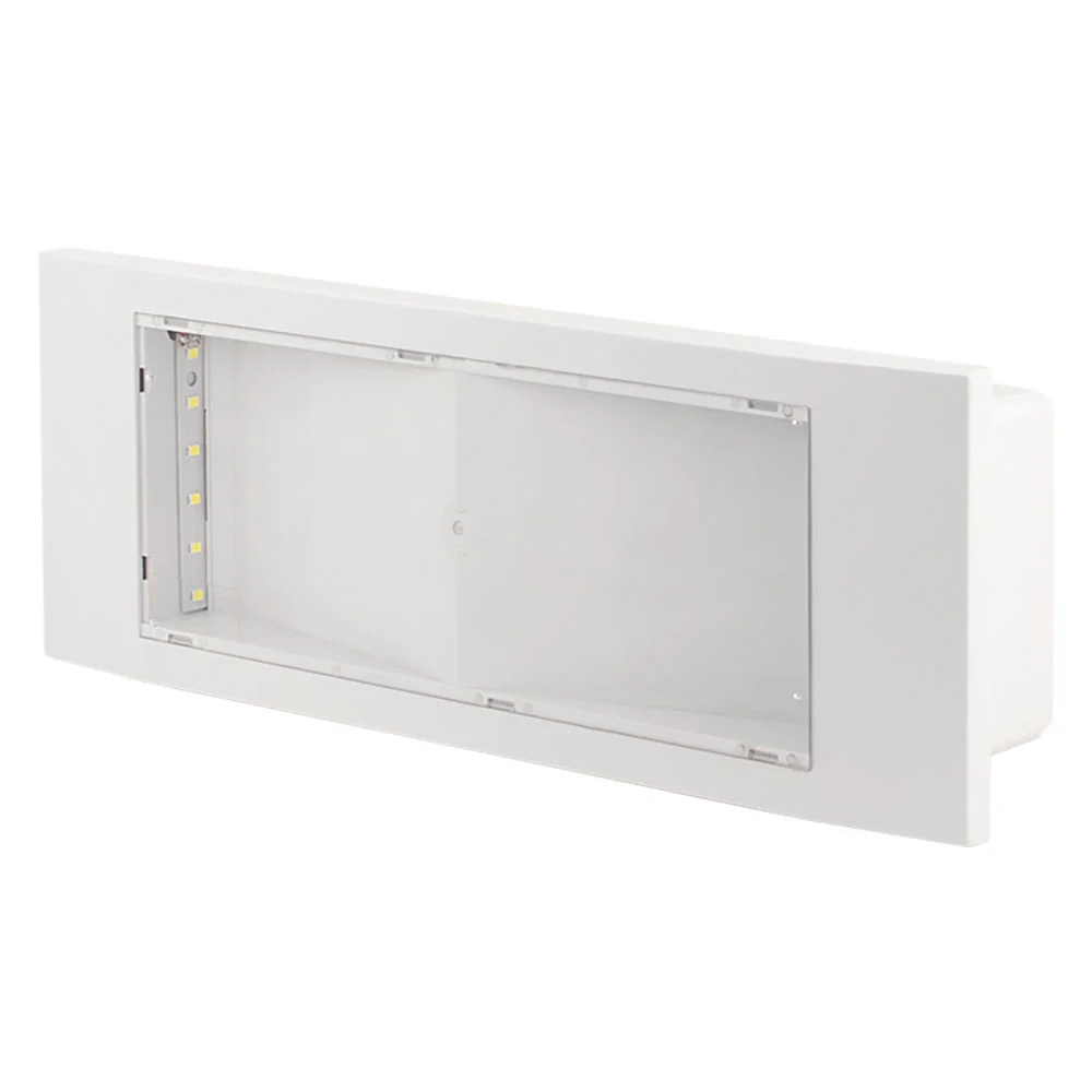 LAMPADA EMERGENZA DA PARETE 'SE' '300 SE' 2W / led - cm.29,3 x 10,2 x 5,5 - 130 lumen - NOVAITALIA
