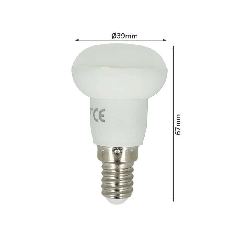 Lampada Faretto LED E14 R39 3W=25W Bianco Neutro Naturale 4000K 220V Diametro 39mm SKU-4220 - Image 3