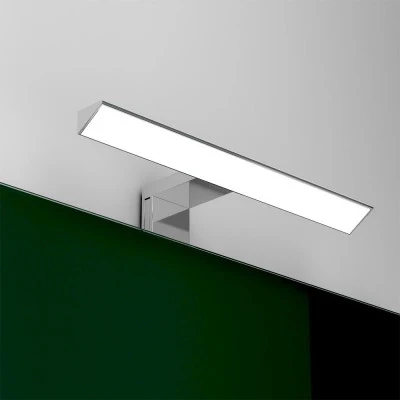 Lampada LED 30 cm triangolare con luce fredda e doppia installazione - Image 7