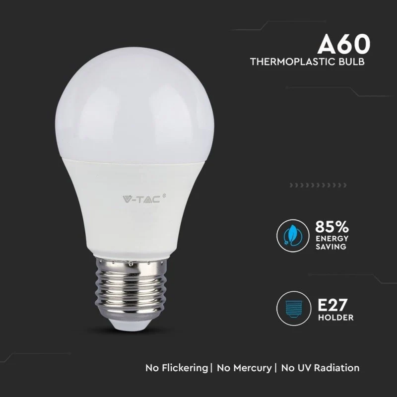 Lampada Led E27 A60 12W 1055 LM Neutro 4000K Dimmerabile Chip Samsung SKU-20184 - Image 6