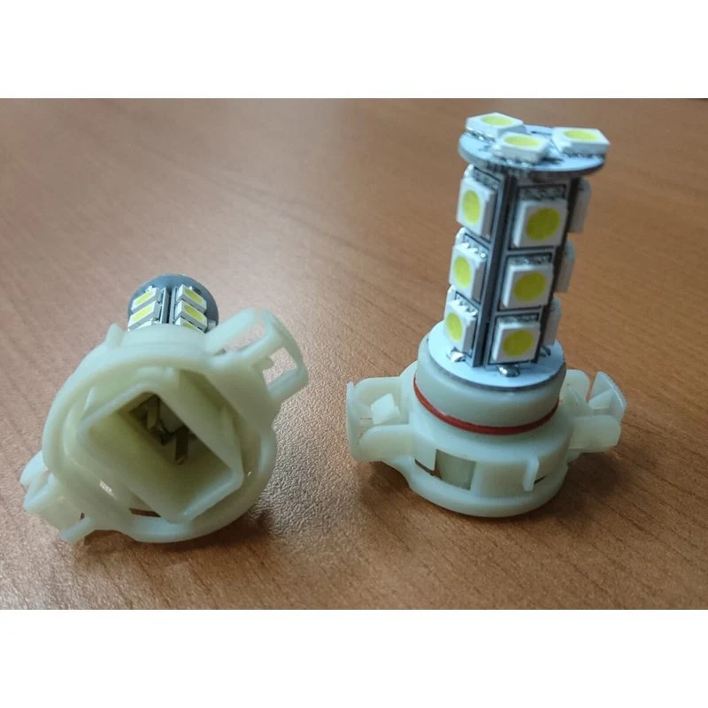 Lampada Led H16 PS24W PS19W 12V 3W Bianco Freddo Per Luci Diurne Del Audi A3 A4 VW Golf 6 Con 18 Smd 5050
