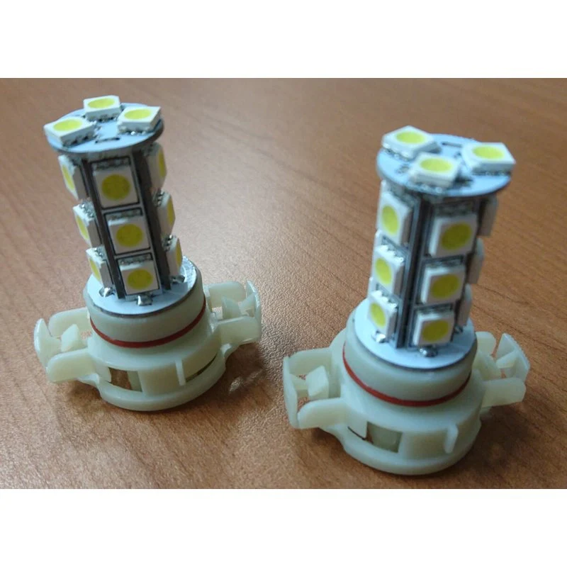 Lampada Led H16 PS24W PS19W 12V 3W Bianco Freddo Per Luci Diurne Del Audi A3 A4 VW Golf 6 Con 18 Smd 5050 - Image 2