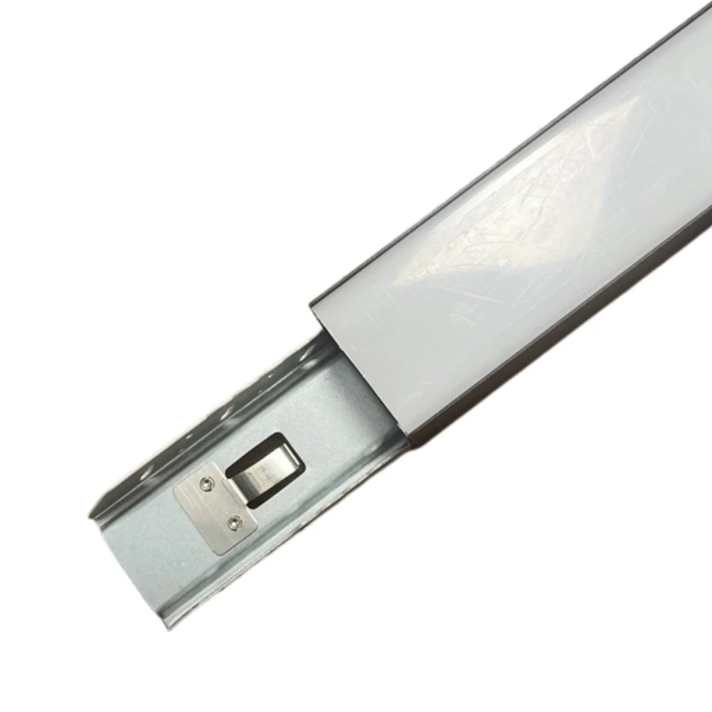 Lampada LED Lineare a Sospensione Allungabile Nero CCT 40W 4400 lm 1200x50x60 mm