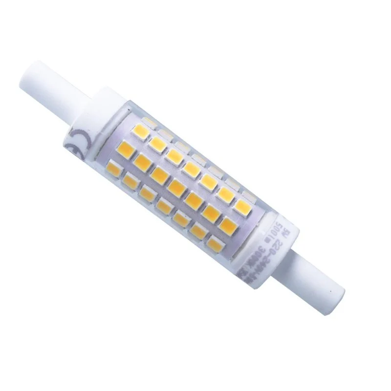 Lampada Led R7S 78mm 5W 500lm Bianco Freddo 6500K 360 Gradi - Image 2