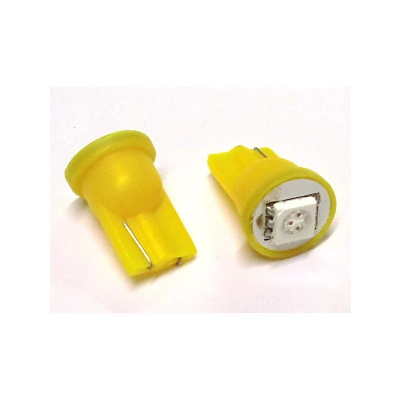 Lampada Led T10 W5W 1 Smd Arancione Frecce Laterale 12V - Image 2