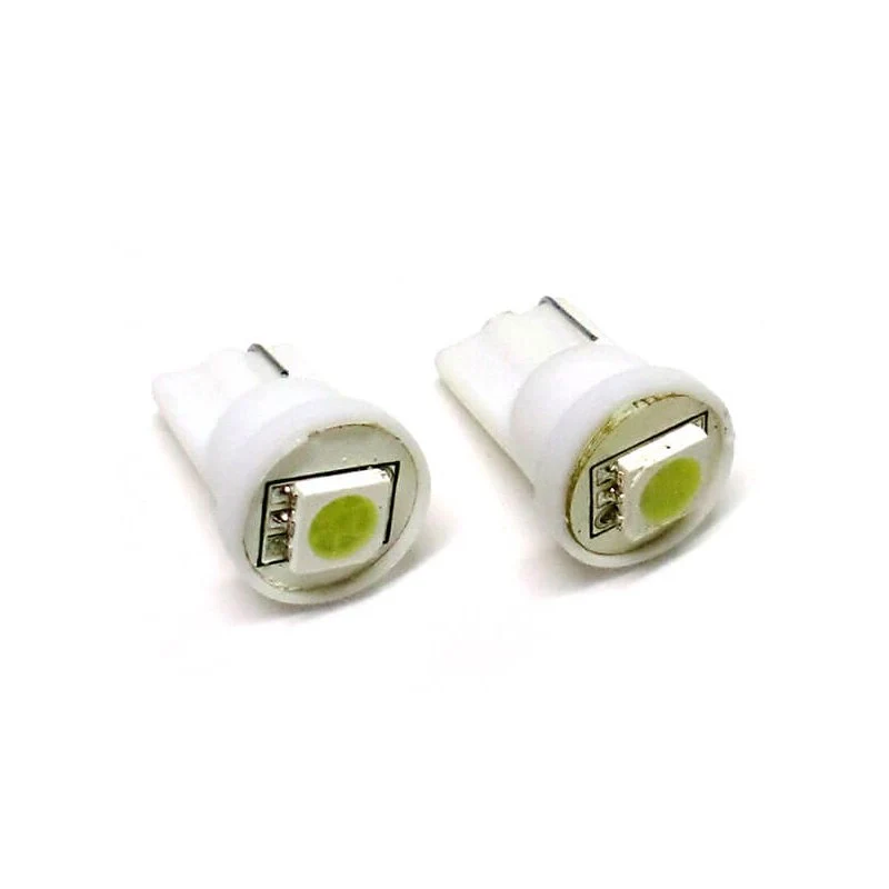 Lampada Led T10 W5W 1 Smd Bianco Luci di Posizione 12V - Image 2