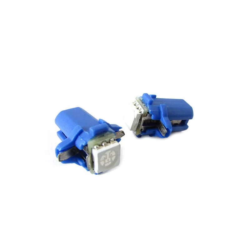 Lampada Led T5 B8.3D B8,3D Colore Blu Blue Luci Cruscotto e Strumentazione 12V - Image 2
