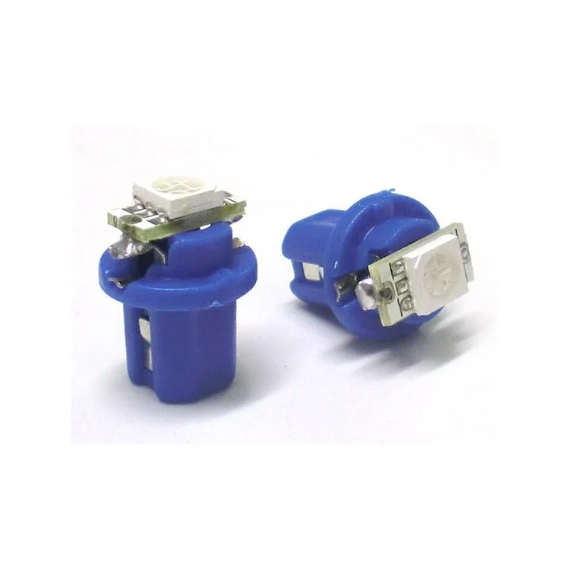 Lampada Led T5 B8.5D B8,5D Blue Luci Cruscotto e Strumentazione 12V - Image 4