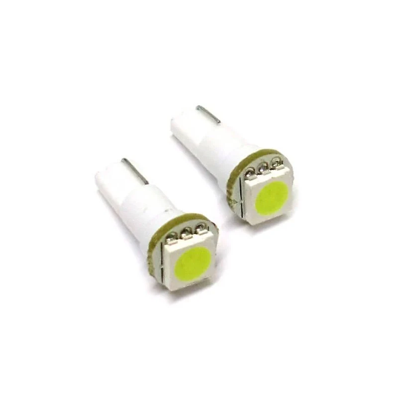Lampada Led T5 W1,2W 1 Smd Bianco Luci Cruscotto 12V - Image 2