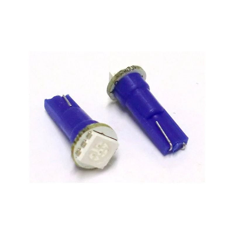 Lampada Led T5 W1,2W 1 Smd Blue Luci Cruscotto 12V - Image 2