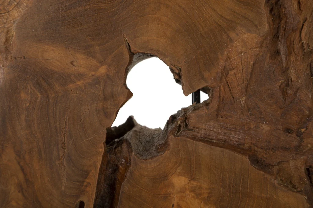 LAMPADA TEAK DA TAVOLO KEPALA CM Ø 35X69 - Image 5