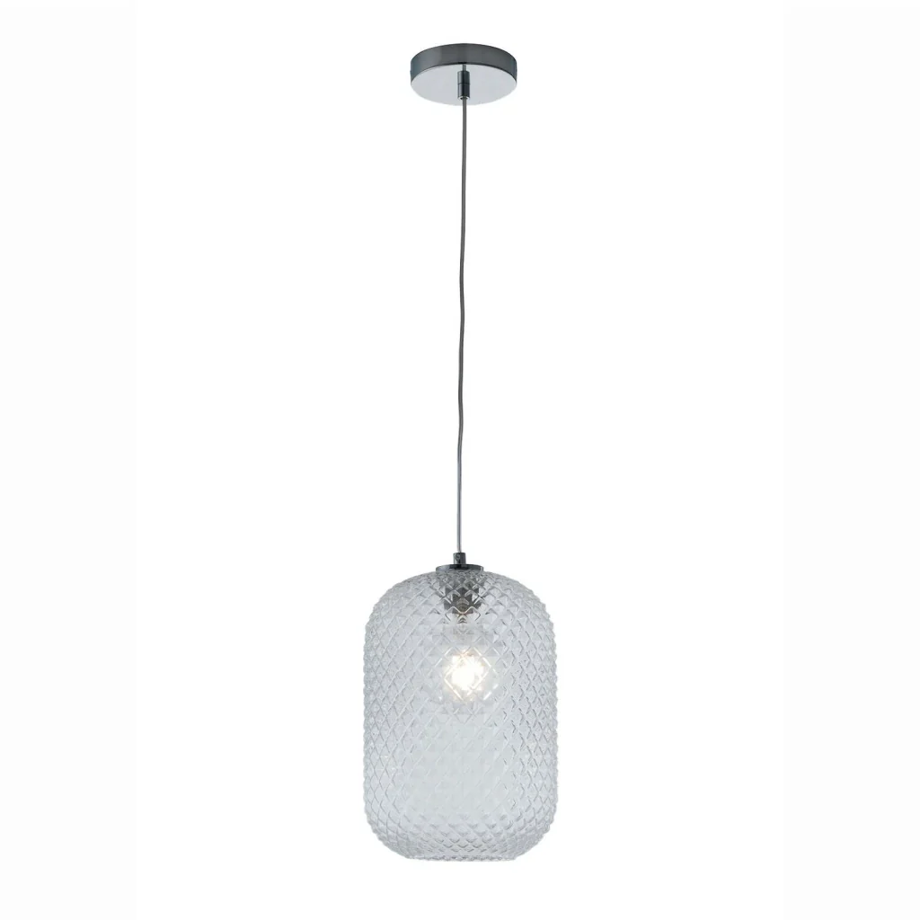 LAMPADARIO ASHFORD 1XE27 20XH150CM TRASPARENTE.