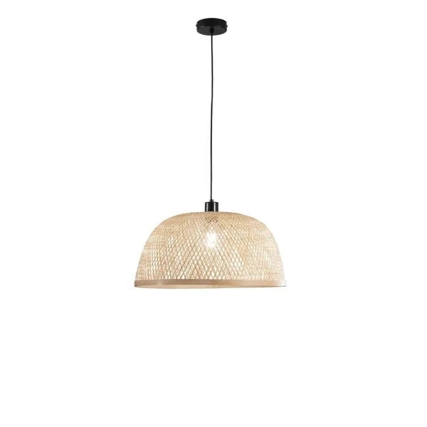 LAMPADARIO BAMBOO E27 D.48XH200CM NATURALE. - Image 2