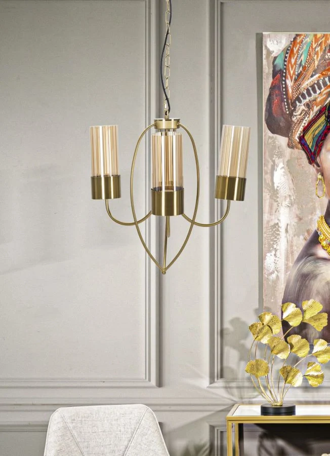 LAMPADARIO VERSAILLES 3 LUCI CM Ø 60X103 - Image 6